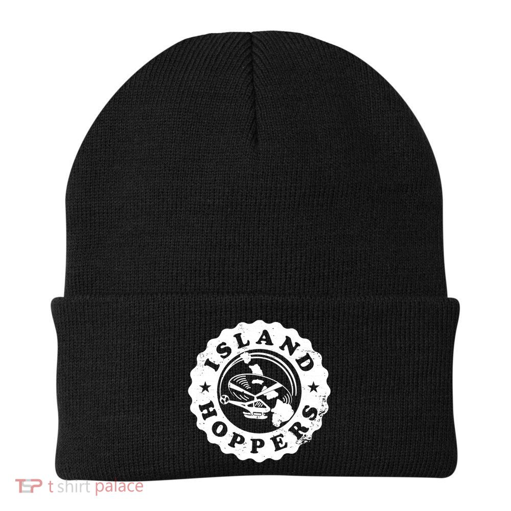 Island Hoppers Logo Knit Cap Winter Beanie