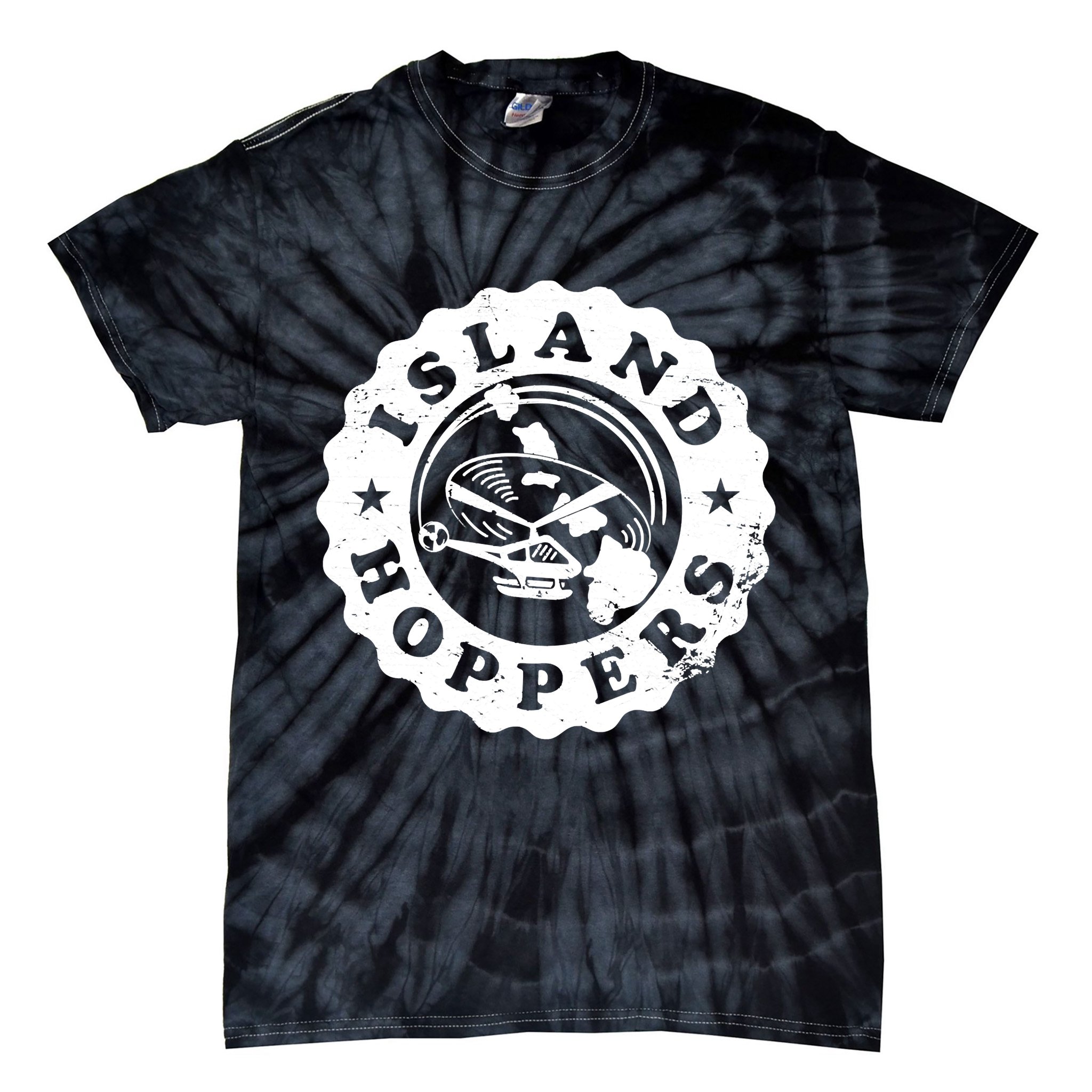 Island Hoppers Logo Tie-Dye T-Shirt