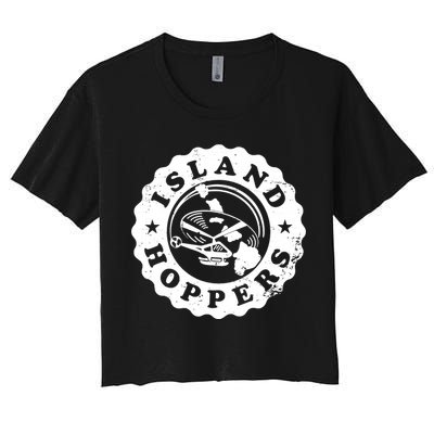 Island Hoppers Logo Crop Top
