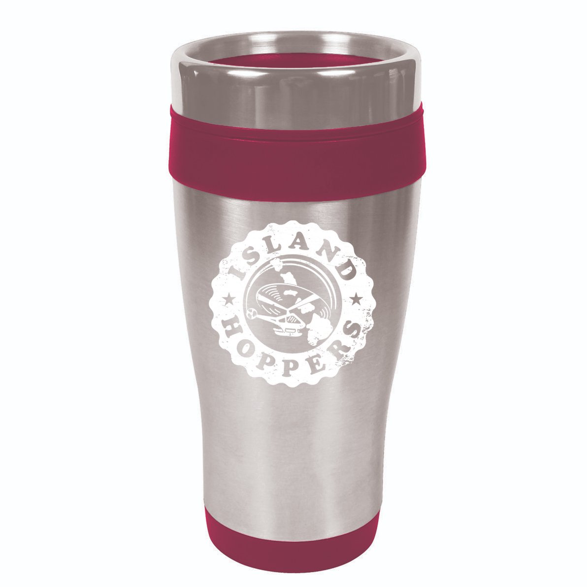 Island Hoppers Logo 16oz Travel Tumbler
