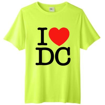 I Heart Love Washington Wa Dc Tall Fusion ChromaSoft Performance T-Shirt