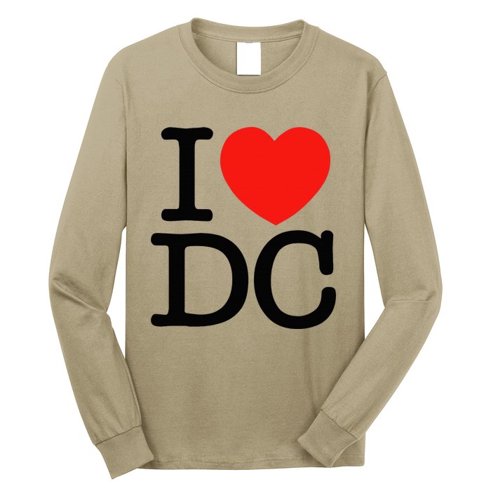 I Heart Love Washington Wa Dc Long Sleeve Shirt