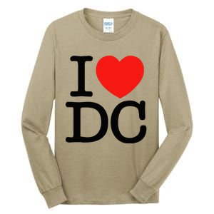 I Heart Love Washington Wa Dc Tall Long Sleeve T-Shirt