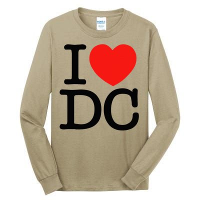 I Heart Love Washington Wa Dc Tall Long Sleeve T-Shirt