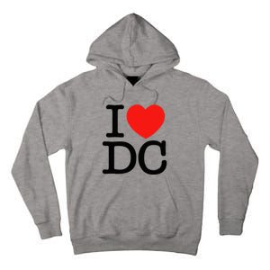 I Heart Love Washington Wa Dc Tall Hoodie