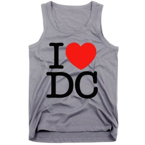 I Heart Love Washington Wa Dc Tank Top