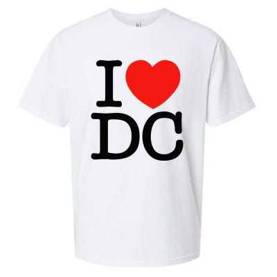 I Heart Love Washington Wa Dc Sueded Cloud Jersey T-Shirt