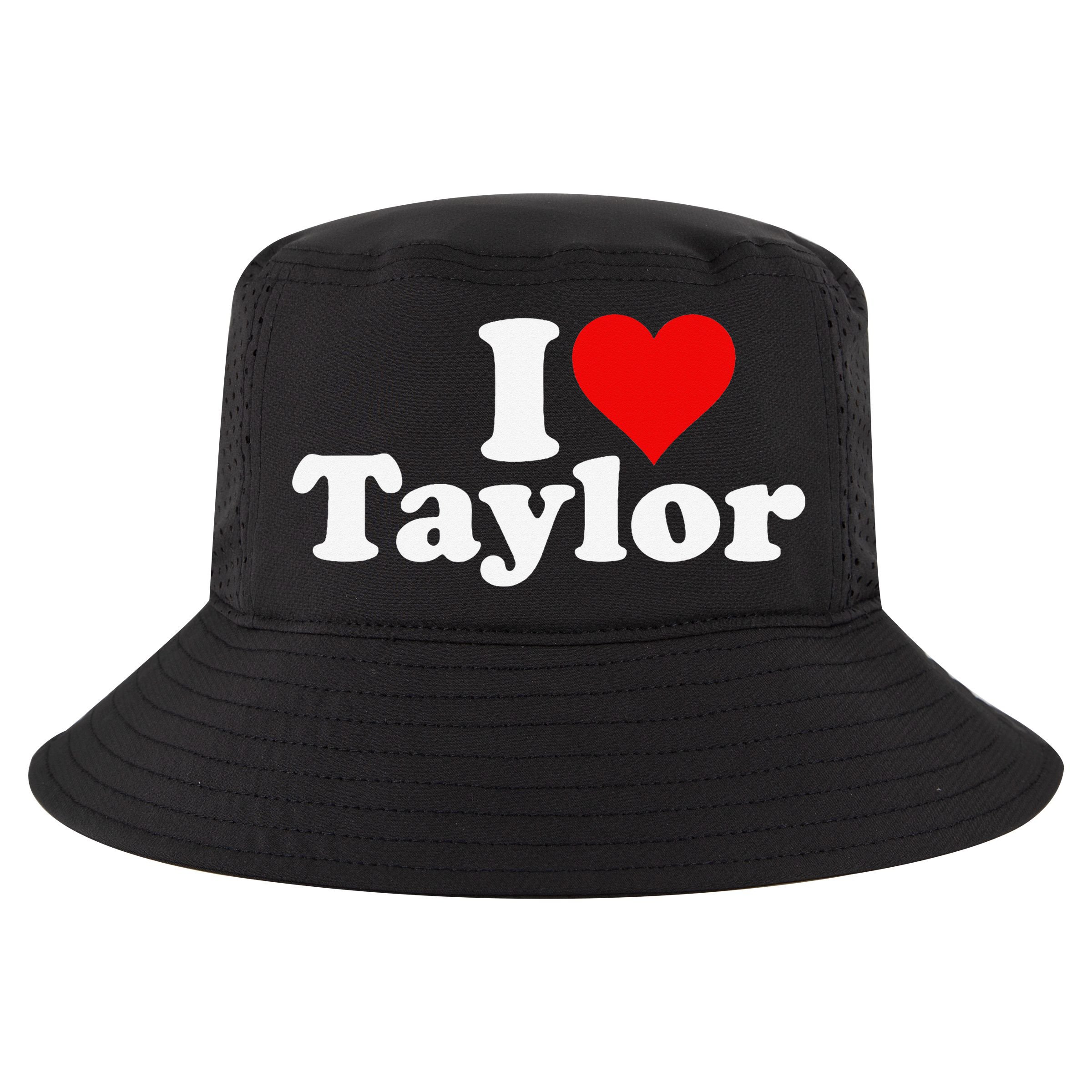 I HEART LOVE TAYLOR Cool Comfort Performance Bucket Hat