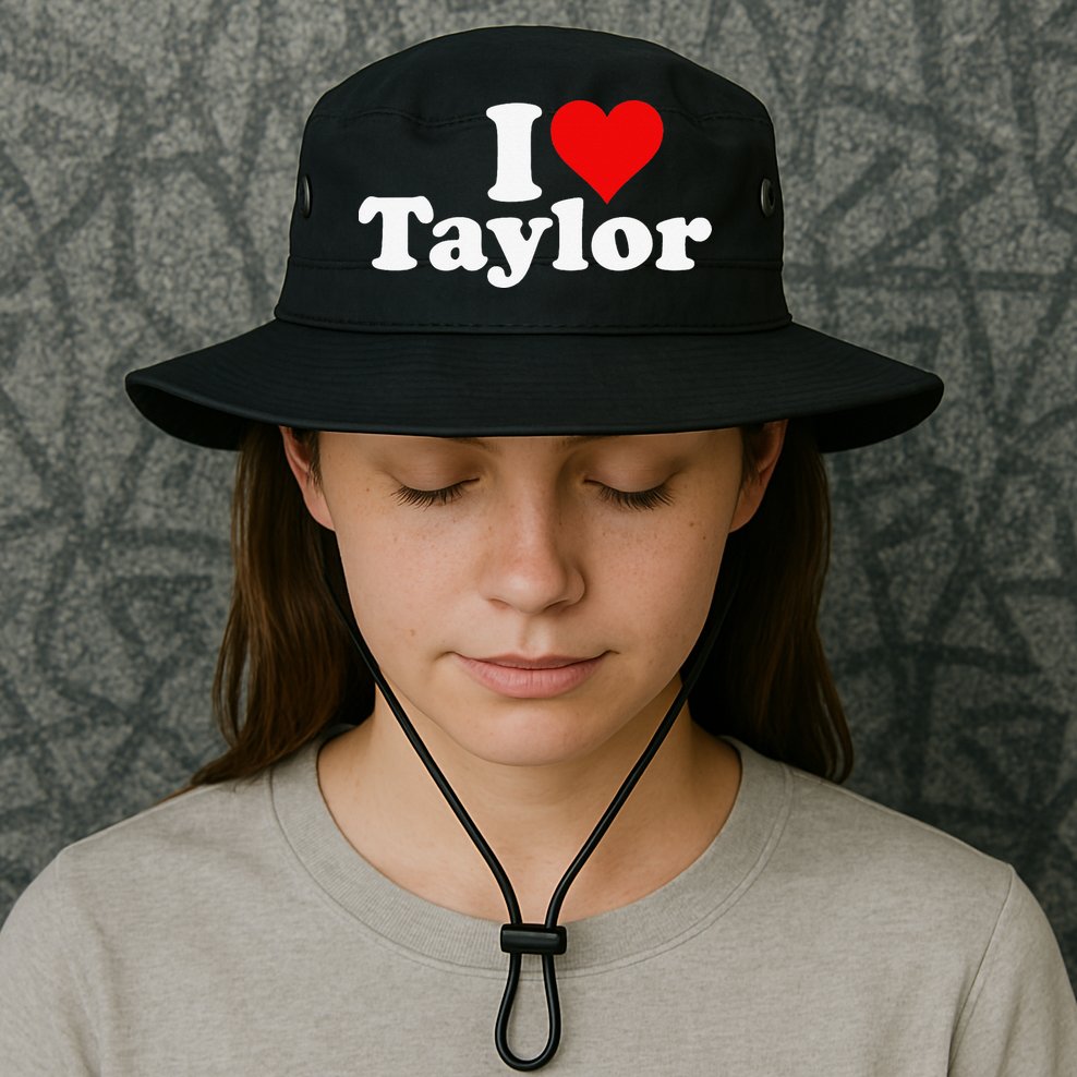 I HEART LOVE TAYLOR Bucket Hat