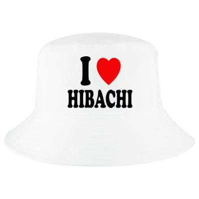 I Heart (Love) Hibachi Japanese Grilling Griddle Restaurant Cool Comfort Performance Bucket Hat