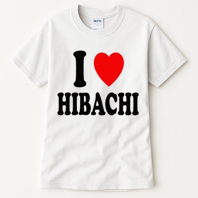 I Heart (Love) Hibachi Japanese Grilling Griddle Restaurant Tall T-Shirt