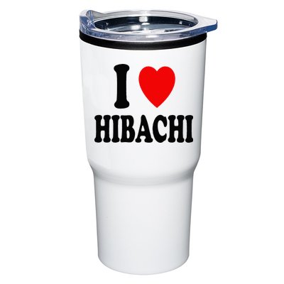 I Heart (Love) Hibachi Japanese Grilling Griddle Restaurant Tumbler