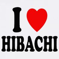 I Heart (Love) Hibachi Japanese Grilling Griddle Restaurant Womens Tank Top