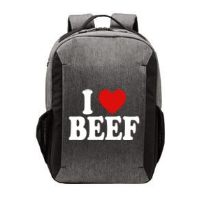 I Heart Love Beef Great Gift Vector Backpack