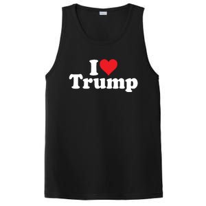 I Heart Love Donald Trump 45 PosiCharge Competitor Tank