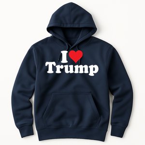 I Heart Love Donald Trump 45 Hoodie