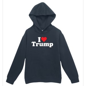 I Heart Love Donald Trump 45 Urban Pullover Hoodie