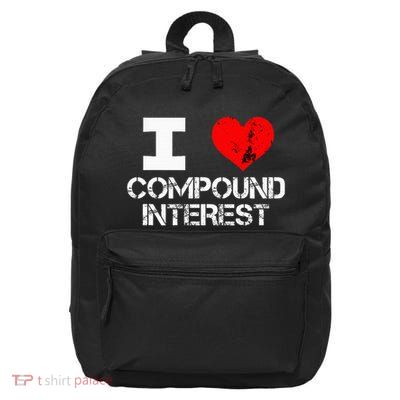 I Heart Love Compound Interest Financial Literacy Campaign 16 in Basic Backpack