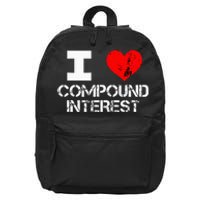 I Heart Love Compound Interest Financial Literacy Campaign 16 in Basic Backpack