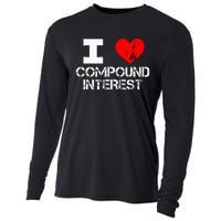 I Heart Love Compound Interest Financial Literacy Campaign Cooling Performance Long Sleeve Crew