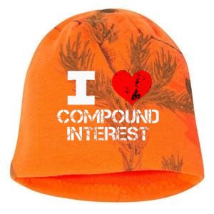 I Heart Love Compound Interest Financial Literacy Campaign Kati - Camo Knit Beanie