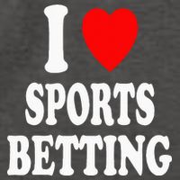 I Heart (Love) Sports Betting Wagering Predicting Gambling Vector Backpack
