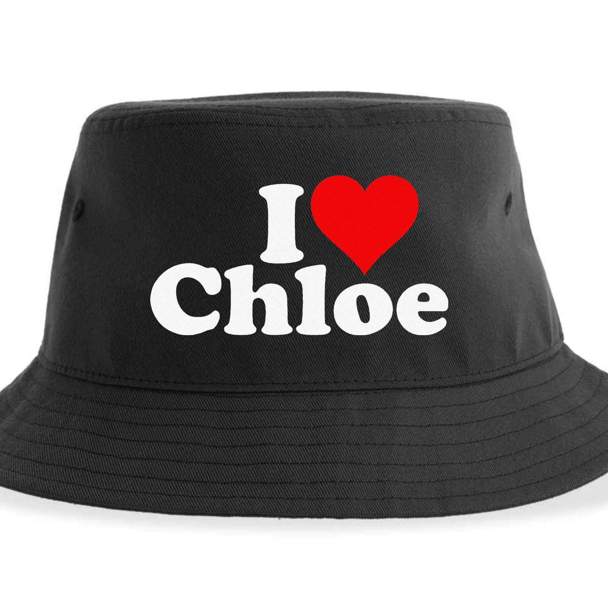 I HEART LOVE CHLOE Sustainable Bucket Hat