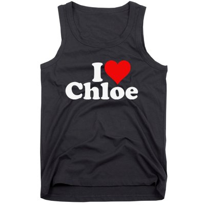 I HEART LOVE CHLOE Tank Top