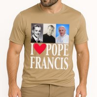 I Heart Love Pope Francis Is Dope Prays Catholic Prayers .Png Cooling Performance Crew T-Shirt