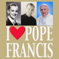 I Heart Love Pope Francis Is Dope Prays Catholic Prayers .Png Cooling Performance Crew T-Shirt