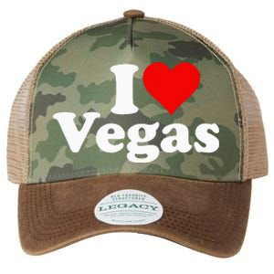 I Heart Love Las Vegas Nevada Legacy Tie Dye Trucker Hat