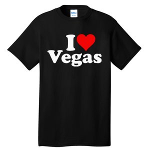 I Heart Love Las Vegas Nevada Tall T-Shirt