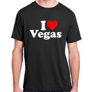 I Heart Love Las Vegas Nevada Adult ChromaSoft Performance T-Shirt