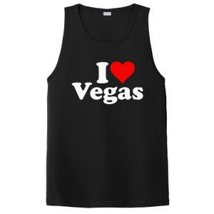 I Heart Love Las Vegas Nevada PosiCharge Competitor Tank