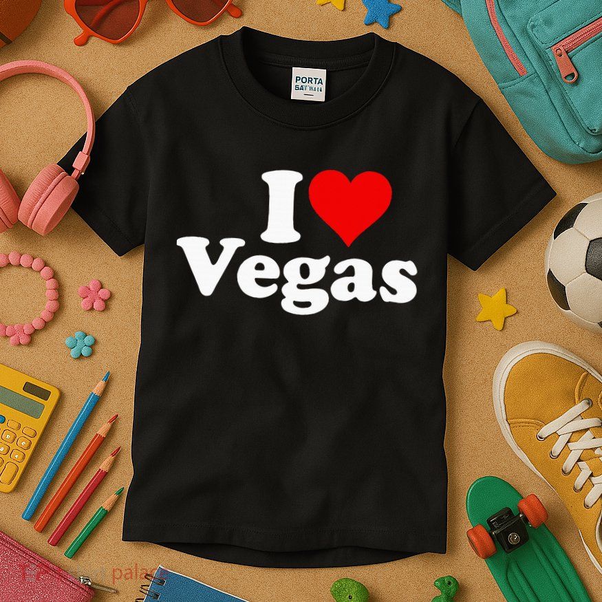 I Heart Love Las Vegas Nevada Kids T-Shirt