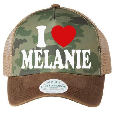 I Heart Love Melanie Legacy Tie Dye Trucker Hat