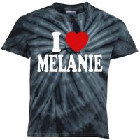 I Heart Love Melanie Kids Tie-Dye T-Shirt