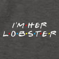 I'm Her Lobster Romantic Valentine's Day Gift Vector Backpack