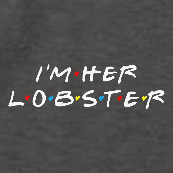 I'm Her Lobster Romantic Valentine's Day Gift Vector Backpack
