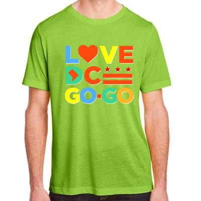 I Heart Love DC Washington D.C I Love Go Go Graphics Adult ChromaSoft Performance T-Shirt