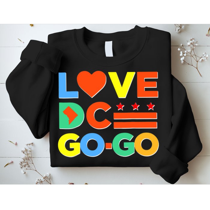 I Heart Love DC Washington D.C I Love Go Go Graphics Sweatshirt