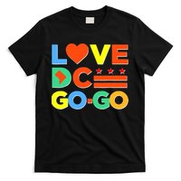 I Heart Love DC Washington D.C I Love Go Go Graphics T-Shirt