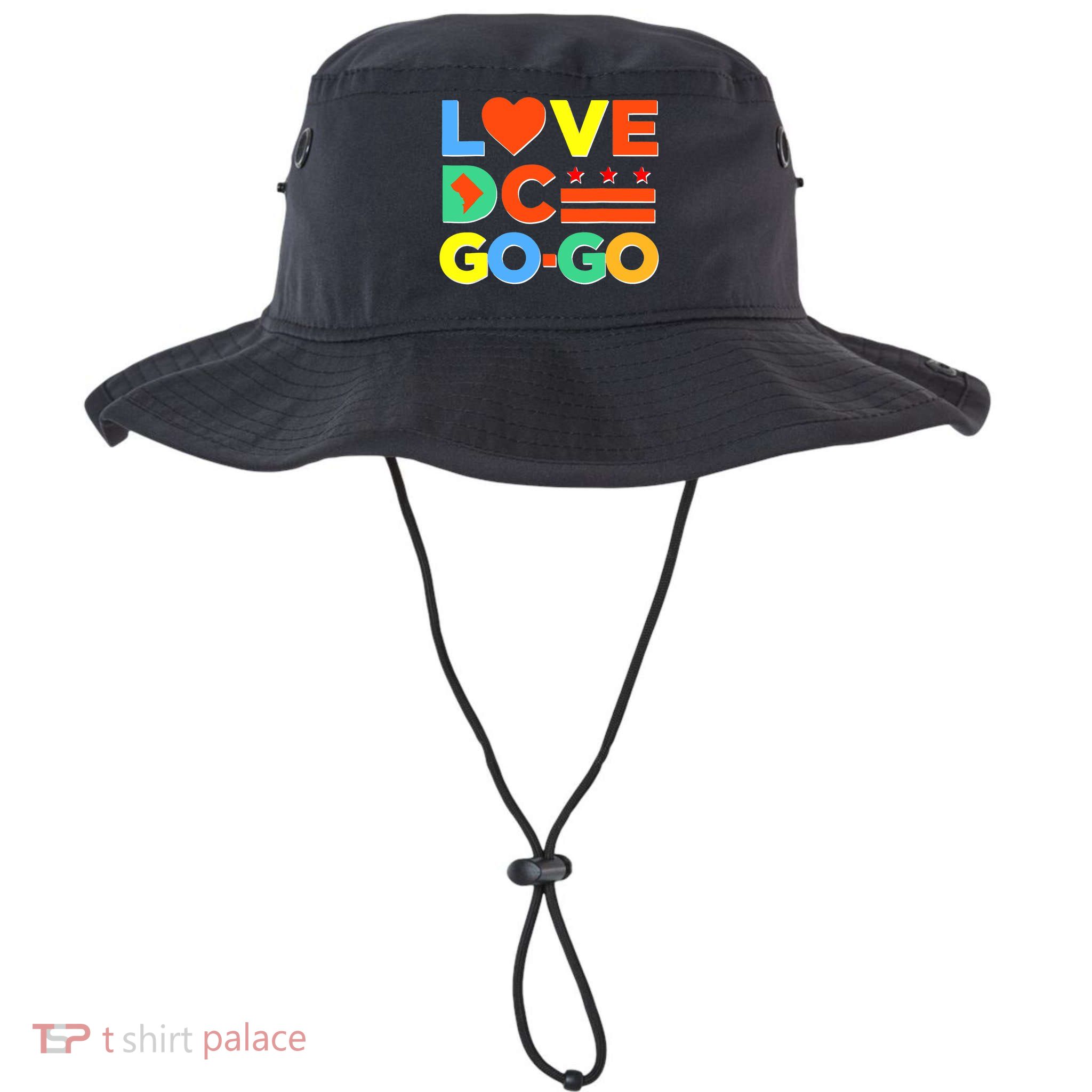 I Heart Love DC Washington D.C I Love Go Go Graphics Bucket Hat