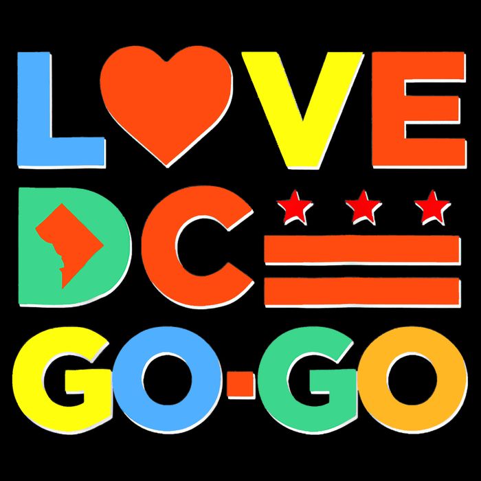 I Heart Love DC Washington D.C I Love Go Go Graphics Youth Performance Sprint T-Shirt