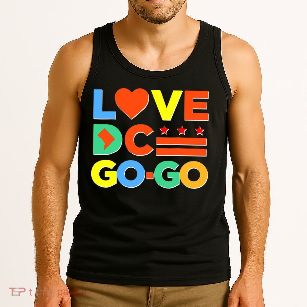 I Heart Love DC Washington D.C I Love Go Go Graphics Tank Top