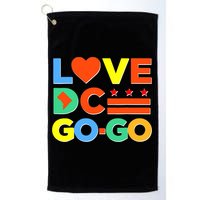 I Heart Love DC Washington D.C I Love Go Go Graphics Golf Towel