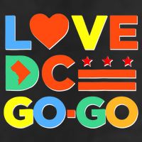 I Heart Love DC Washington D.C I Love Go Go Graphics Golf Towel