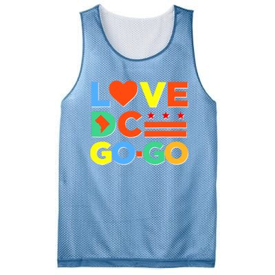 I Heart Love DC Washington D.C I Love Go Go Graphics Mesh Reversible Basketball Jersey Tank