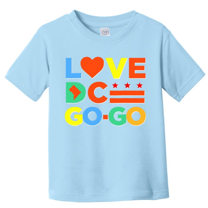 I Heart Love DC Washington D.C I Love Go Go Graphics Toddler T-Shirt