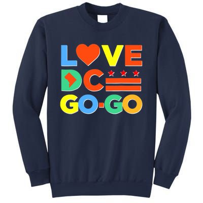 I Heart Love DC Washington D.C I Love Go Go Graphics Sweatshirt